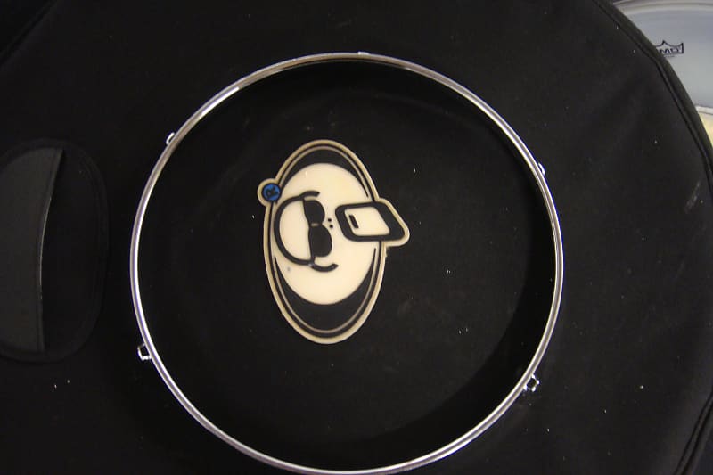 Rogers 12" 6 Hole Chrome Tom Hoop from 1968 Holiday series Tom 1968 - Chrome image 1