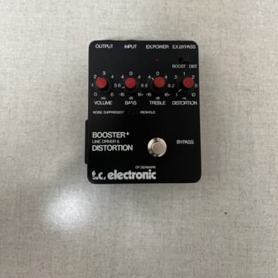 TC Electronic Booster+ Line Driver and Distortion 1980s - Black image 2