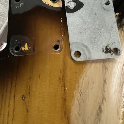 Fender Stratocaster 1954 ; 1955 - 1/55 TG neck and 11/54 body - Sunburst image 5