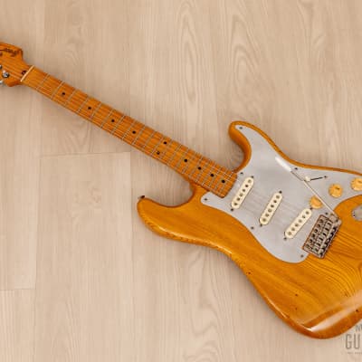1977 Greco Super Sound SE1000 S-Style Vintage Guitar w/ Lacquer Finish, Maxon Pickups, Case & Tags image 11