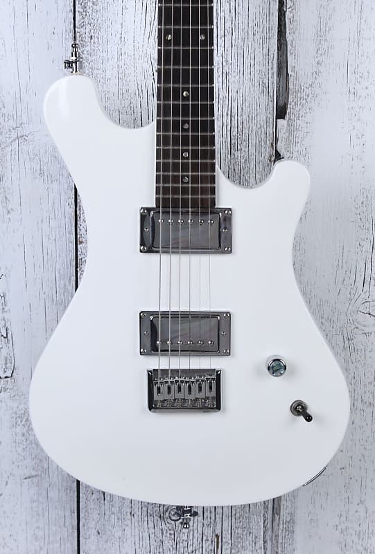 Sozo Z Series Z7CUSTOM Z7 Custom Electric Guitar Snow White with Hardshell Case image 1