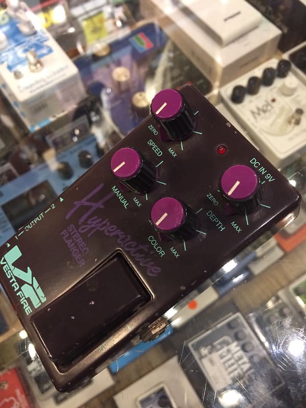 Vesta Fire Hyperactive Stereo Flanger | Reverb
