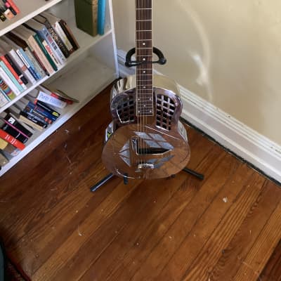 Recording King  Squareneck Tricone Resonator Acoustic Guitar image 1