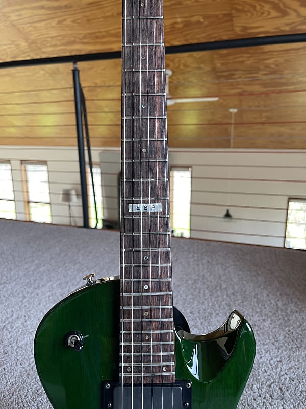 1995 ESP The Eclipse Green Floyd Rose EMG 81/85 w/ OEM case