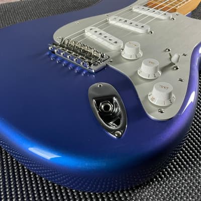 Fender Limited Edition H.E.R. Stratocaster, Maple Fingerboard- Blue Marlin (MX23058359) image 3