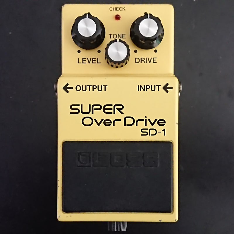 【最初期品】ボスSUPER Over Drive SD-1 1981年　日本製 Boss SD-1 Super Overdrive 1981 - 1988 Made In Japan | Reverb