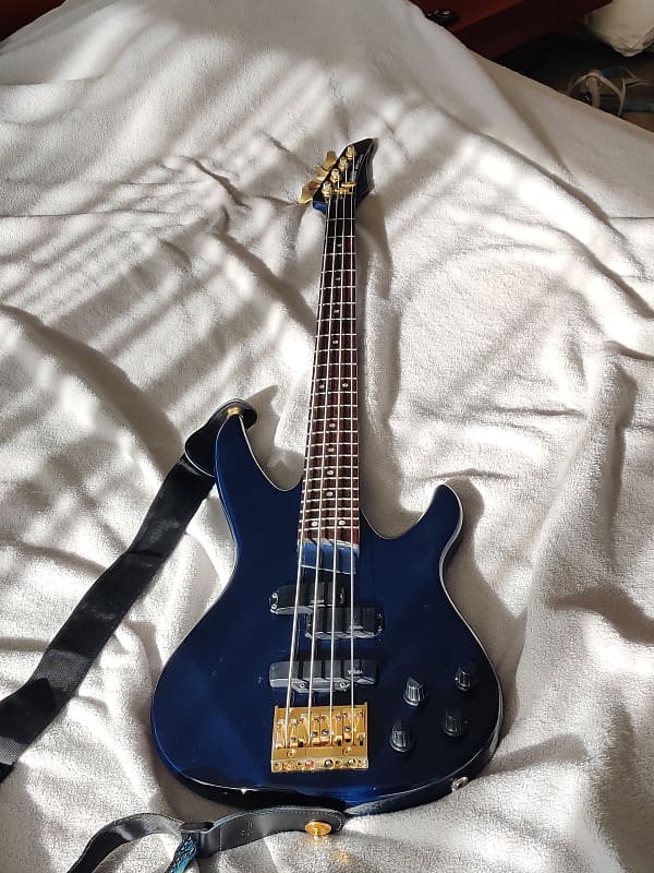 vintage 1990 Yamaha RBX 800 RBX800A trans midnight blue