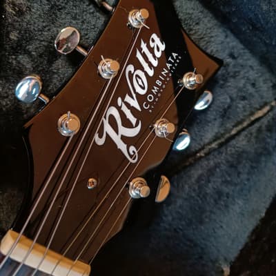 Rivolta Guitars Combinata I with Rosewood Fretboard 2010s Camino Burst image 14