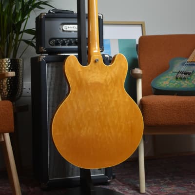 1982 Epiphone Casino Natural, Biege Label, Made in Japan Matsumoku Factory, MIJ image 16