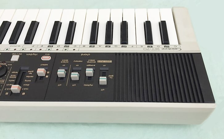 Casio Casiotone MT-70 Vintage Synthesizer Keyboard | Reverb