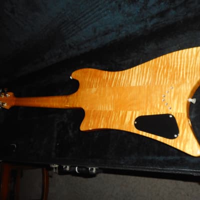Tom Holmes Bo Diddley Custom 1980's - Natural Flamed Maple!! image 5