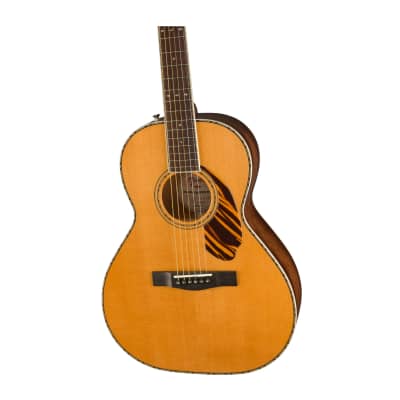 Fender PS-220E Parlor 6-String Acoustic Guitar (Natural) image 3