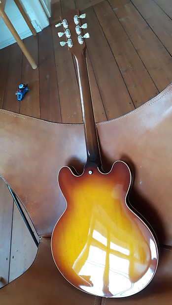 Momose MES1-BP NJ ITB Semi-hollow 335 model 2017 Iced Tea