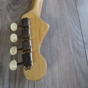 Fender Mandocaster / Mando Strat Relic  1963 reissue Natural Nitro image 7