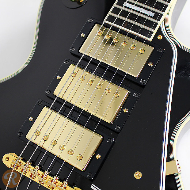 Gibson Custom Shop '70s Les Paul Custom Reissue Ebony image 4
