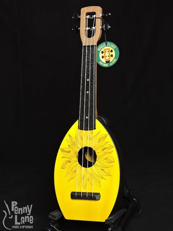 Magic Fluke M30 Sunflower Designer Soprano Flea Ukulele