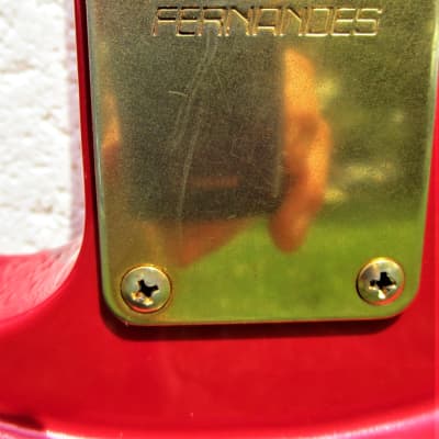 豪華 Fernandes LA-85 Bag Gig Tap, Coil Red, 1990's, Guitar, KK 洗顔料