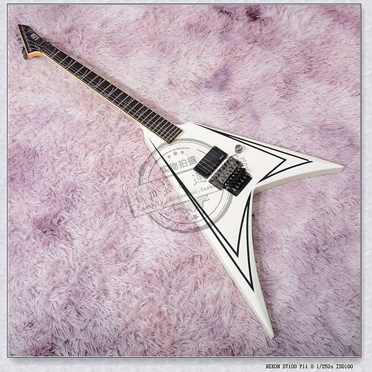 ESP LTD ALEXI-600 Alexi Laiho Signature White Electric | Reverb
