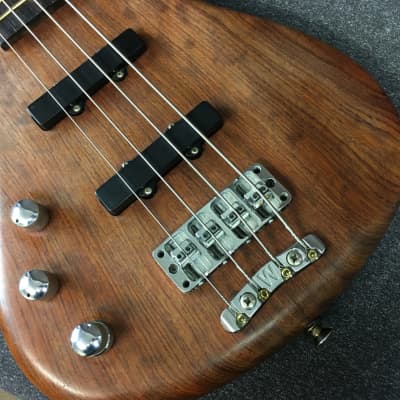 1999 Warwick Corvette Standard Left Hand Bass Guitar Natural Oil Finish Lefty Made In Germany image 7