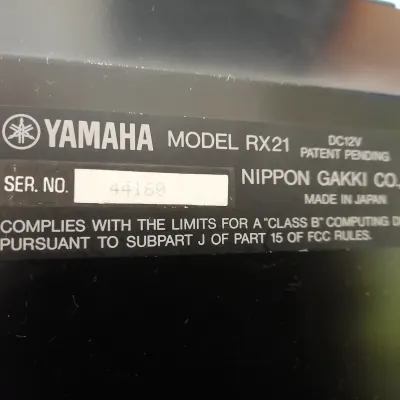 Yamaha RX-21 Drum Machine image 6