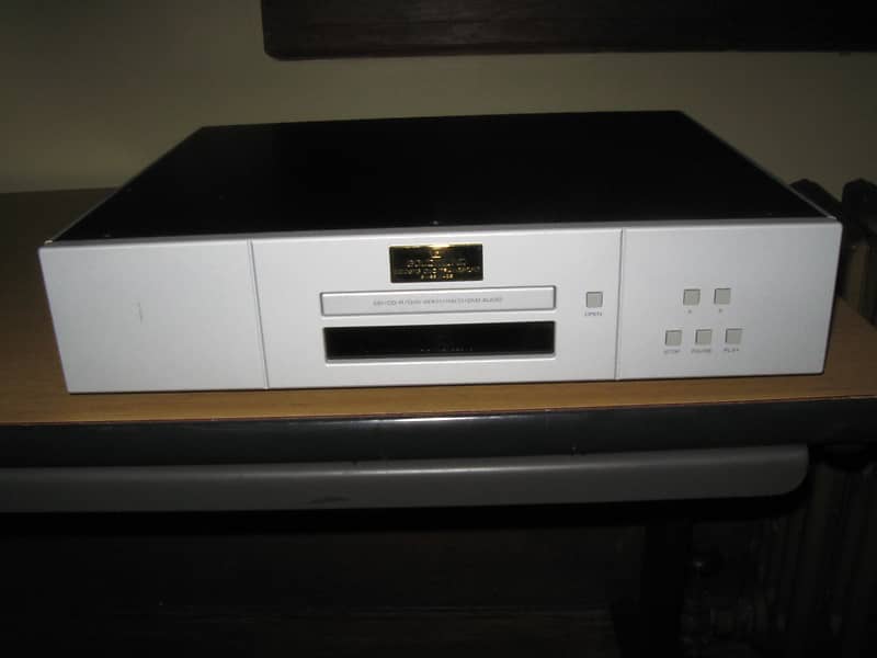 Goldmund Eidos 18D Multichannel Universal SACD player Super Rare Silver