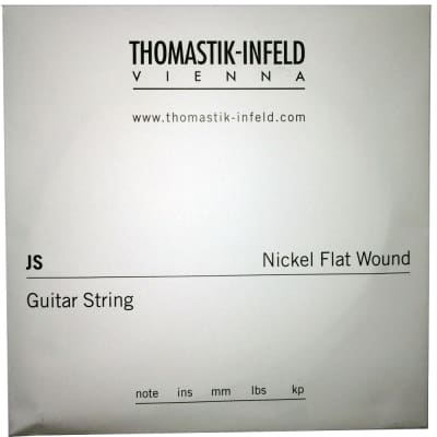 Thomastik-Infeld JS53 Jazz Swing Nickel Flat-Wound Guitar String - E (.53)