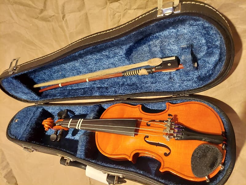 Suzuki Kiso Model 7 (1/16 Size) Violin 1981 - Natural Wood