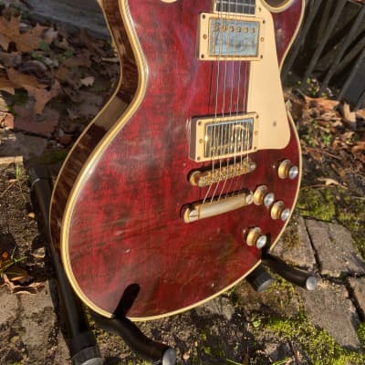Gibson Les Paul Custom 1976 - Wine Red image 4