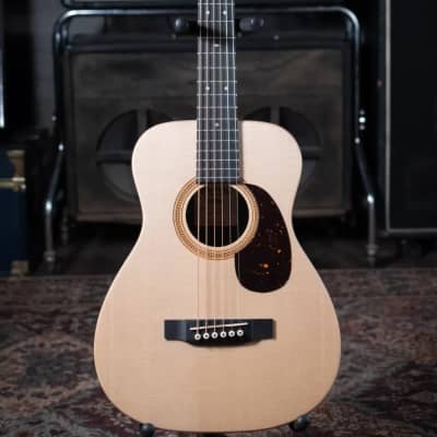 Martin LX1RE Little Martin Acoustic/Electric Guitar - Natural with Gig Bag image 2