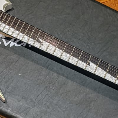 BC Rich 2008 Ironbird Limited Metallic Pearl White Guitar, Lightning Bolt Inlay, OHSC, Very RARE! image 7