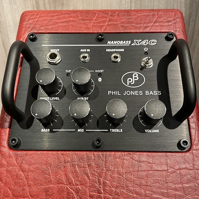 PJB (Phil Jones Bass) [USED] NANOBASS X4C (RED) | Reverb