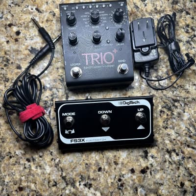 DigiTech TRIO Plus Band Creator + Looper w/ FS3X 3-Button