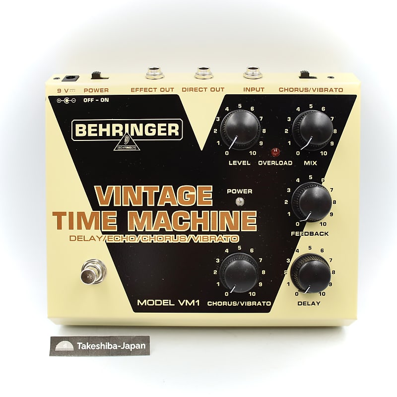 ギター BEHRINGER VM1 Vintage Time Machine Behringer VM1 Vintage Time Machine Delay / Vibrato | Reverb