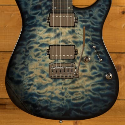 MAYONES: Guitarra eléctrica Duvell Elite 6 - Trans Dirty Blue