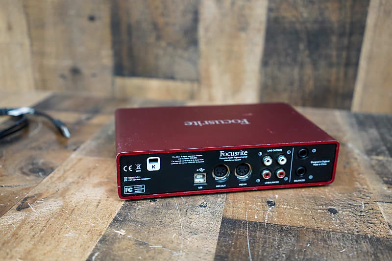 Focusrite Scarlett 2i4 2nd Gen USB Audio + MIDI Interface | Reverb