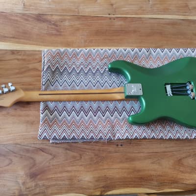 Fender Stratocaster Metallic satin green image 9