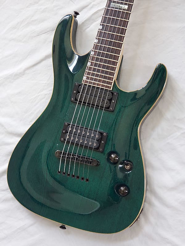 1999 ESP LTD Horizon H-207 7 String Dimarzio USA Blaze