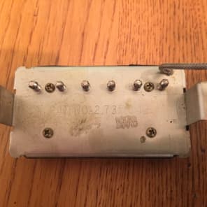 Gibson T-Top Humbucker Set -- 1978 Black with Screws and Springs image 4