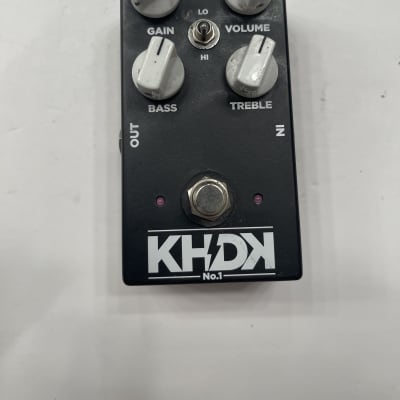 KHDK Electronics No. 1 Overdrive Distortion Kirk Hammett Guitar Effect Pedal image 1
