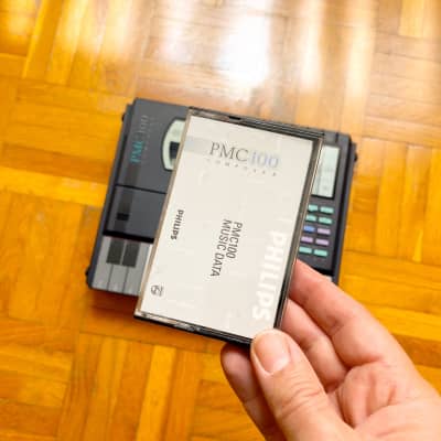 Philips PCM-100 (1988) FM Synthesizer and Personal Music Composer! With original data tape and a compatible brand-new power supply! Super rare! image 3