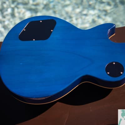 2013 Edwards E-LP85SD Limited Model - Sapphire Blue - Made In Japan By ESP image 2