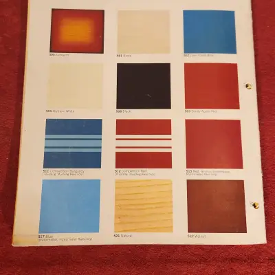 1972 Fender Instruments Catalog With Price Sheet #2 image 8