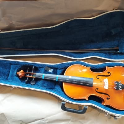 A.R. Seidel Sized 4/4 violin, Germany, 1988,  Stradivarius Copy, with Case & Bow imagen 1