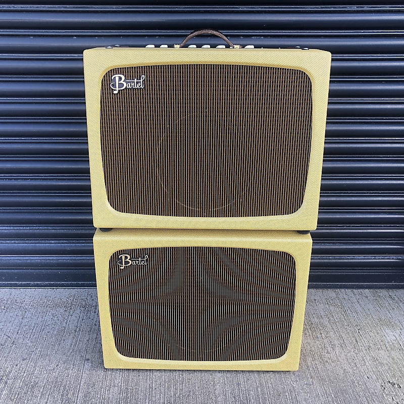 Bartell Roseland 45W Amplifier with 1x12 Extension Cab 2000s - Tweed image 1