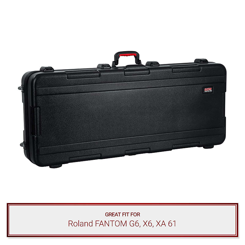Gator TSA Keyboard Case with Wheels fits Roland FANTOM G6, X6, XA 61, FANTOM-6 image 1