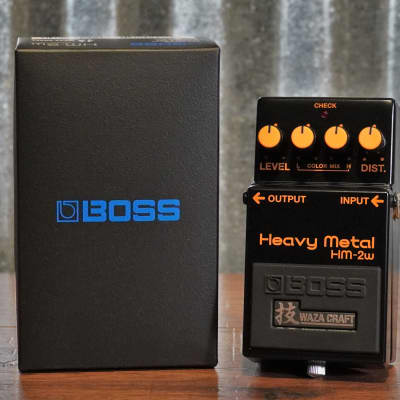 Boss HM-2W Heavy Metal Waza Craft Distortion Guitar Effect Pedal image 1