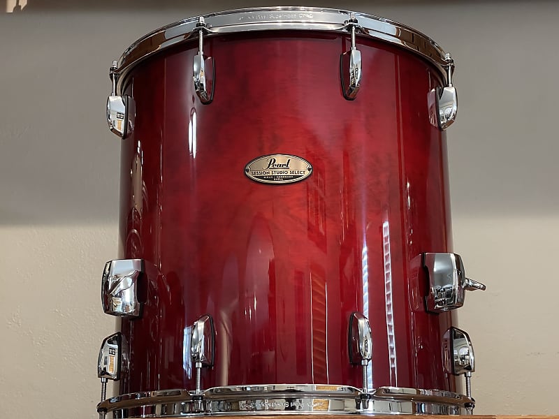 Supreme Pearl Session Studio Select Drum Set Red - SS19 - US