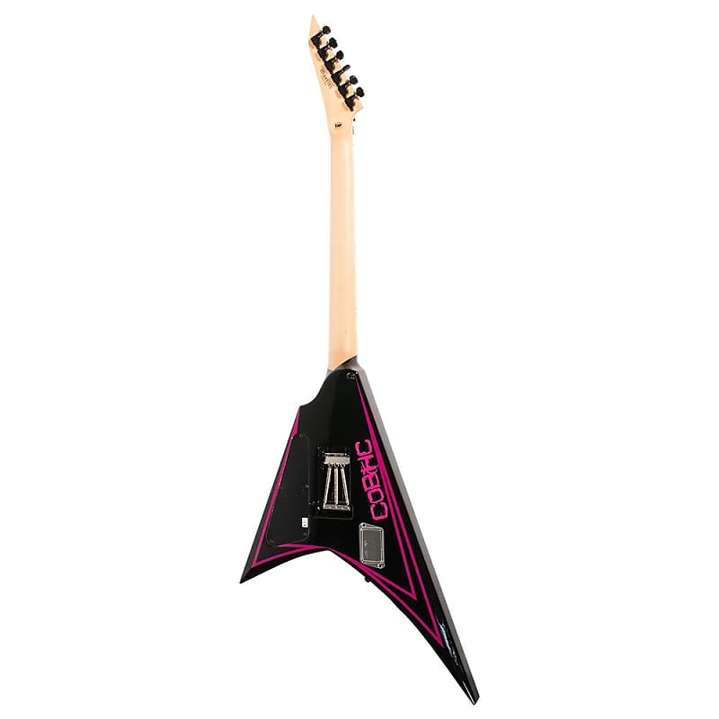 ESP Edwards E-AL-166 Pink Sawtooth Alexi Laiho Signature