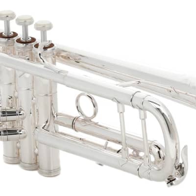 Eastman ETR520S Intermediate Bb Trumpet - Silver-plated