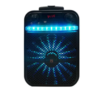 Mr Dj ACE 15" Portable Speaker with Bluetooth/Rechargeable Battery and App Control image 5